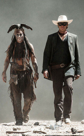 Johnny Depp, Armie Hammer, The Lone Ranger Johnny Depp, Armie Hammer, The Lone Ranger